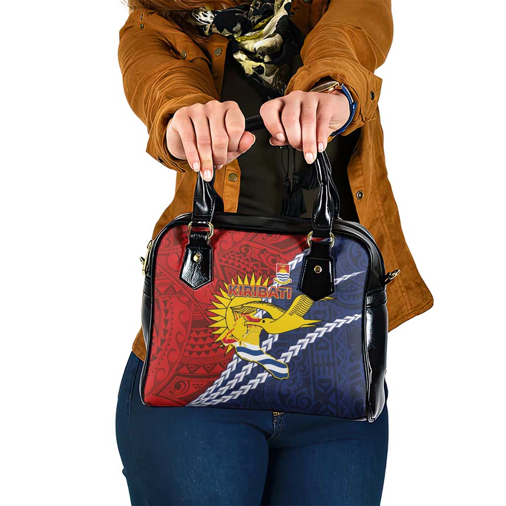 Kiribati Independence Day Shoulder Handbag Polynesian and Melanesian Art Tattoo