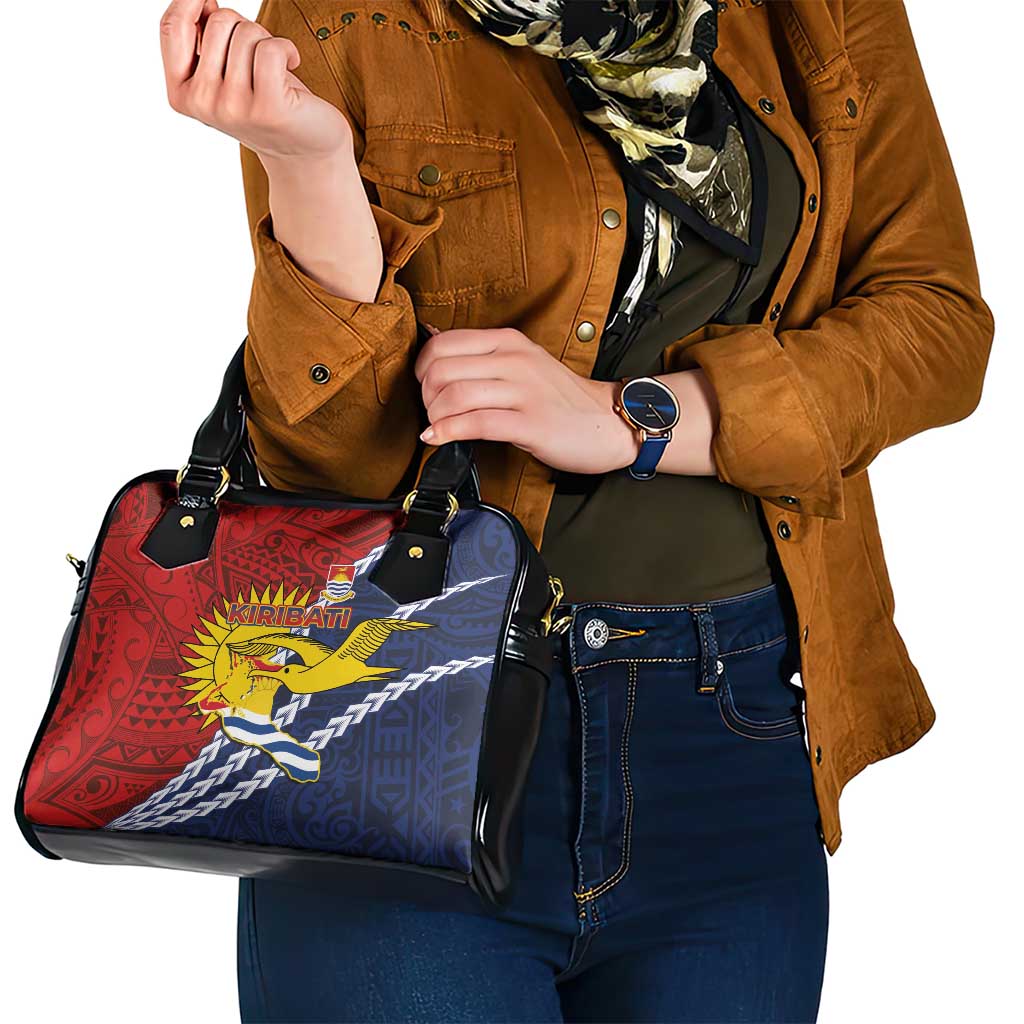 Kiribati Independence Day Shoulder Handbag Polynesian and Melanesian Art Tattoo