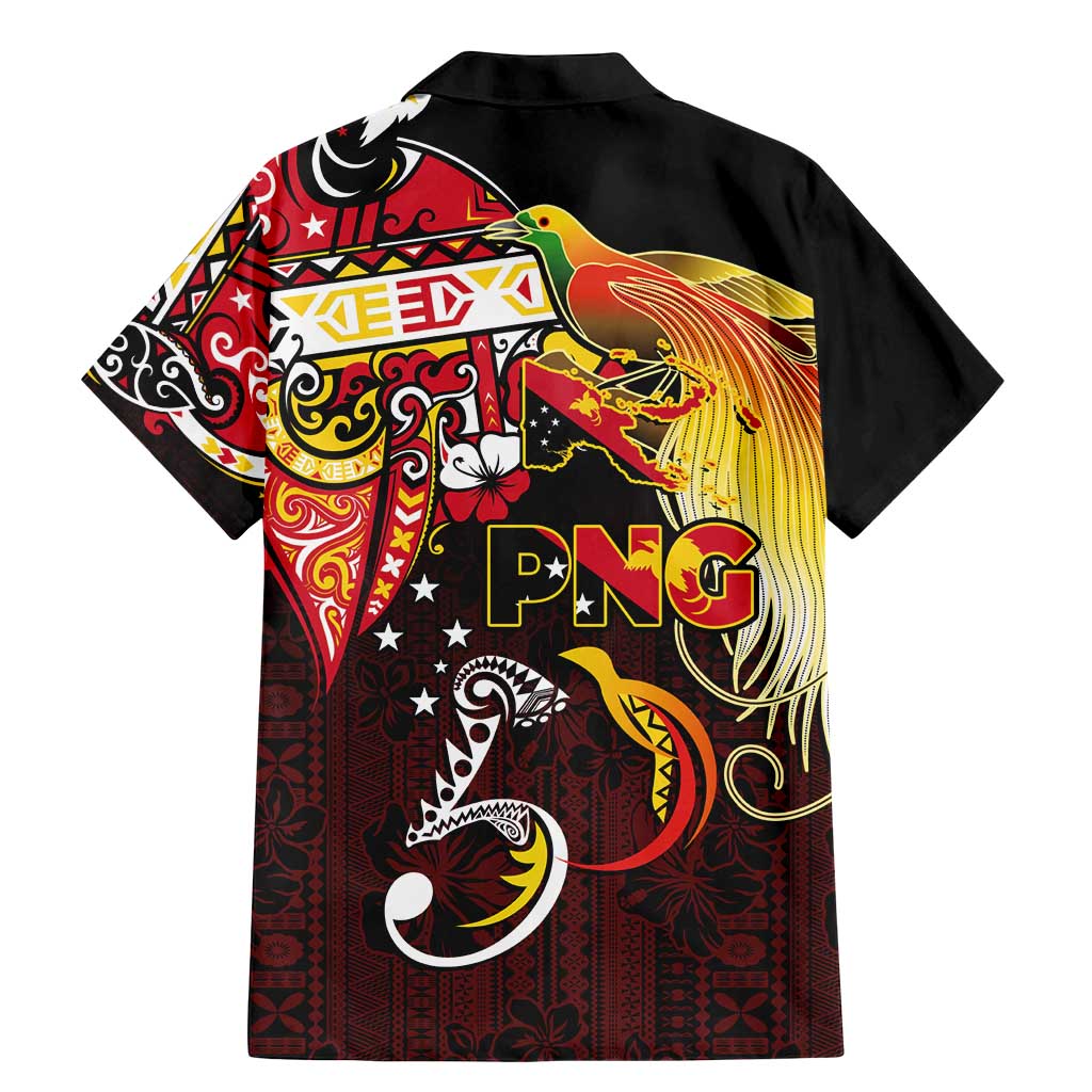 Papua New Guinea 2025 Family Matching Mermaid Dress and Hawaiian Shirt 50th Independence Day Anniversary LT03 - Polynesian Pride