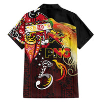 Papua New Guinea 2025 Family Matching Short Sleeve Bodycon Dress and Hawaiian Shirt 50th Independence Day Anniversary LT03 - Polynesian Pride