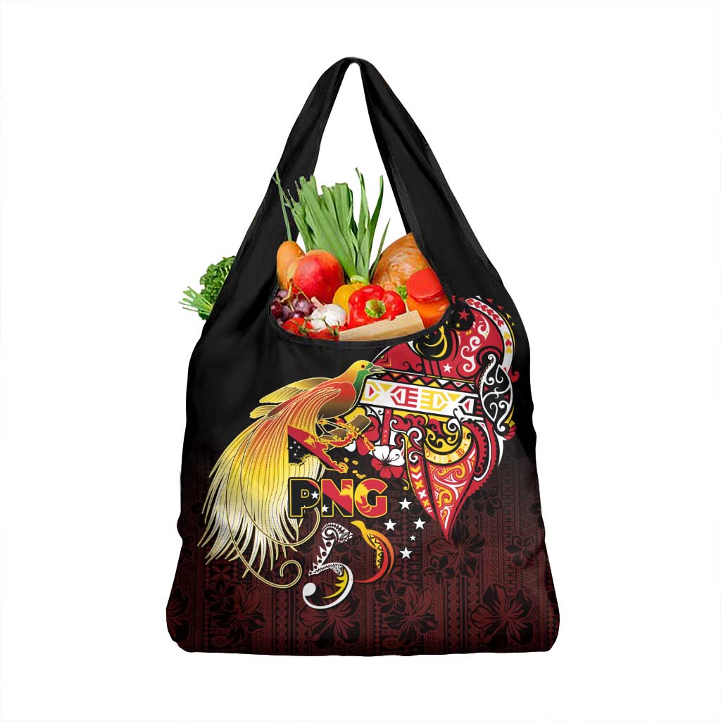 Papua New Guinea 2025 Grocery Bag 50th Independence Day Anniversary LT03 1-pack One Size Red - Polynesian Pride