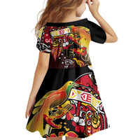 Papua New Guinea 2025 Kid Short Sleeve Dress 50th Independence Day Anniversary