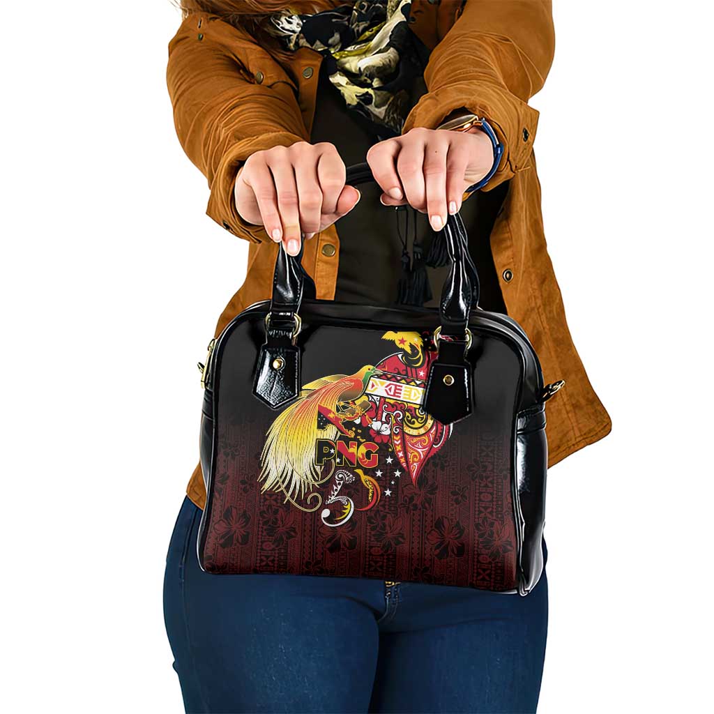 Papua New Guinea 2025 Shoulder Handbag 50th Independence Day Anniversary LT03 One Size Red - Polynesian Pride