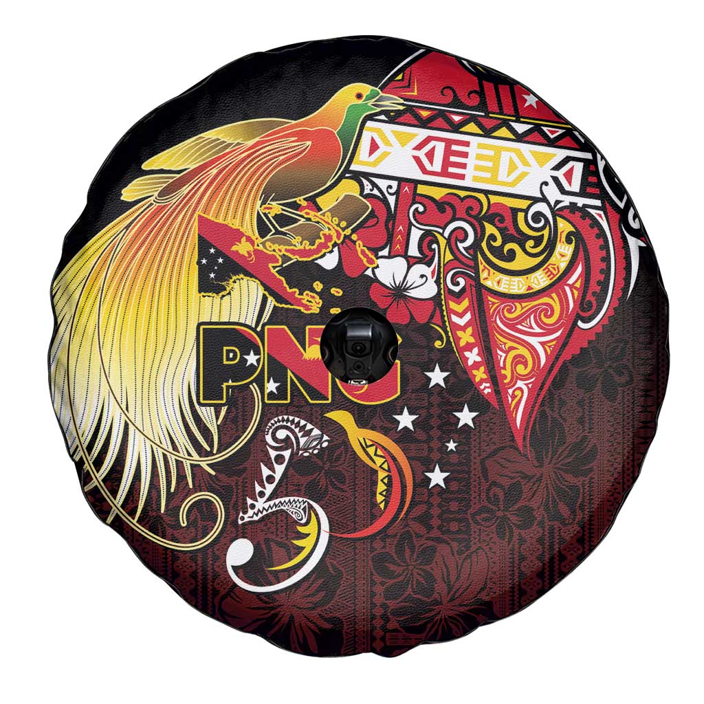Papua New Guinea 2025 Spare Tire Cover 50th Independence Day Anniversary LT03 - Polynesian Pride