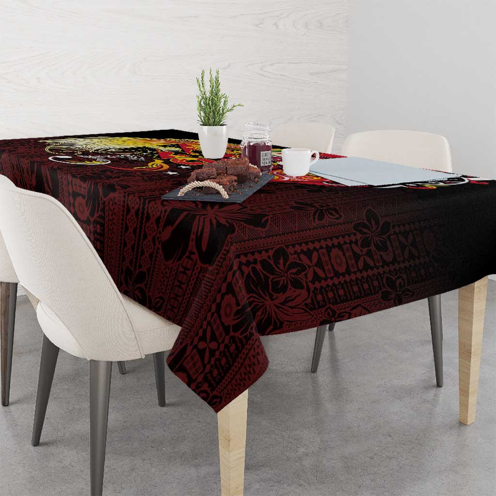 Papua New Guinea 2025 Tablecloth 50th Independence Day Anniversary LT03 - Polynesian Pride