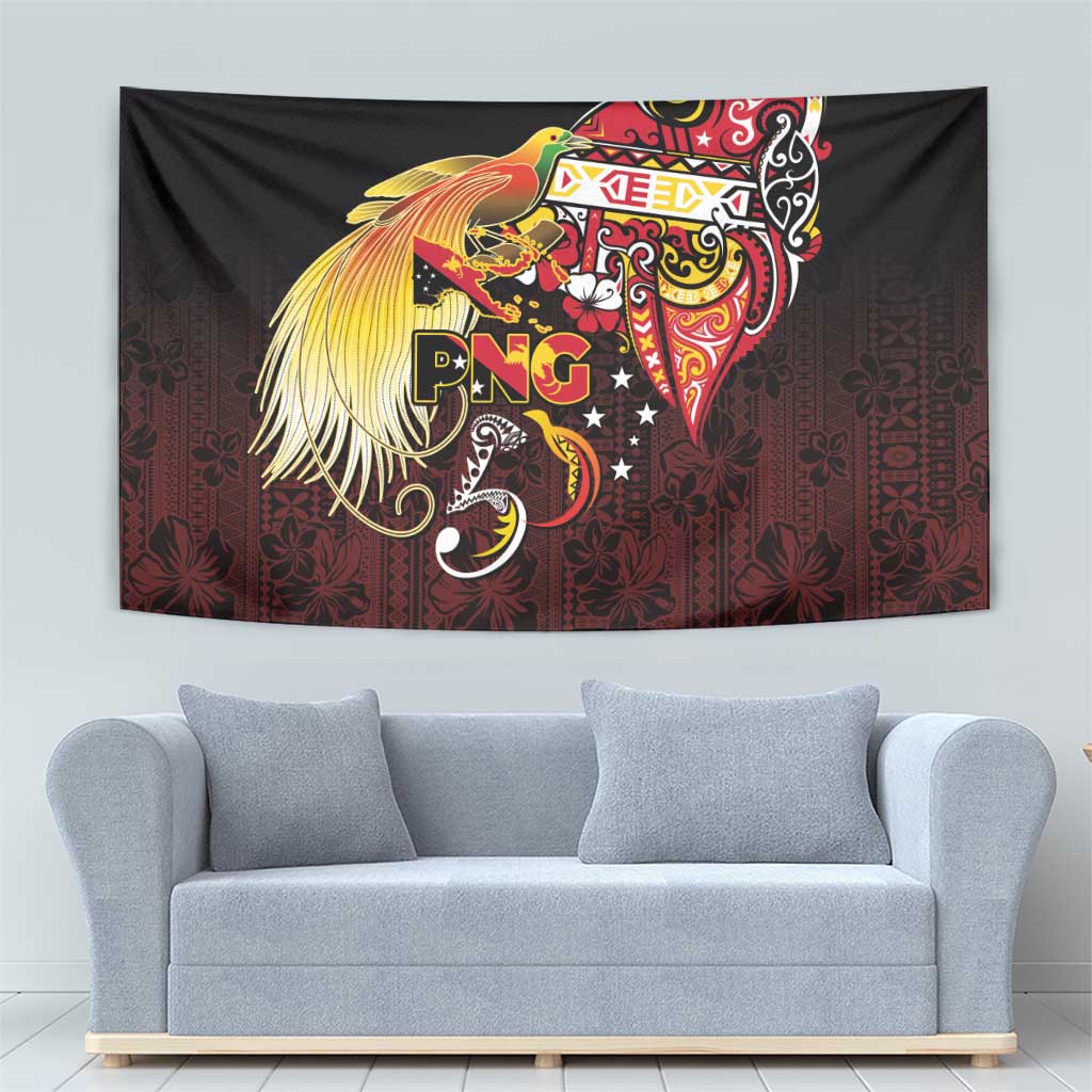 Papua New Guinea 2025 Tapestry 50th Independence Day Anniversary LT03 - Polynesian Pride