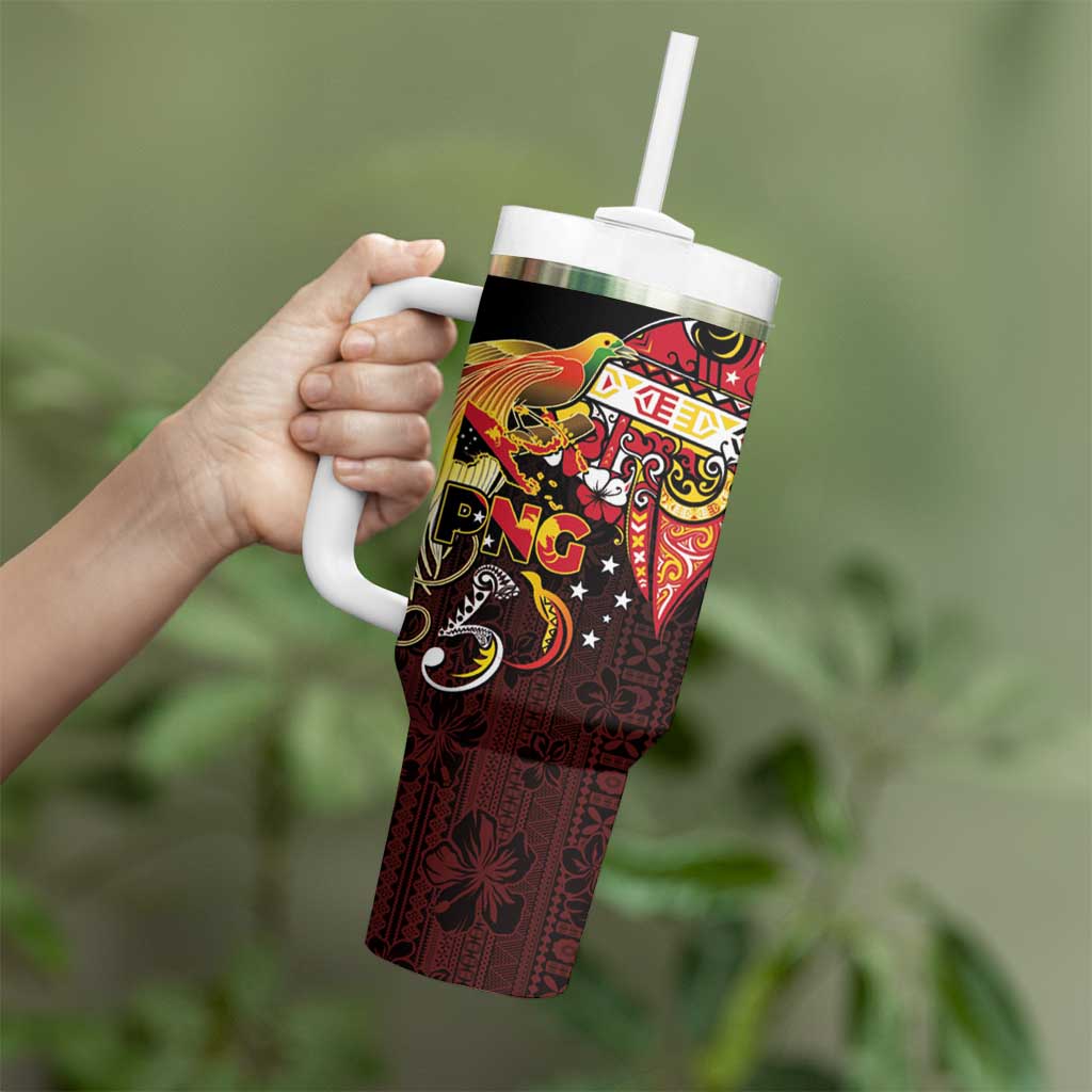 Papua New Guinea 2025 Tumbler With Handle 50th Independence Day Anniversary