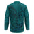 Hawaiian Whales Polynesian Art Motifs Hockey Jersey Turquoise Color - Polynesian Pride