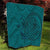 Hawaiian Whales Polynesian Art Motifs Quilt Turquoise Color - Polynesian Pride