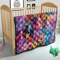 Polynesian Women Quilt Tropical Plant - Vibrant Surreal Dreamscape Vibe LT03 - Polynesian Pride