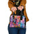 Polynesian Women Shoulder Handbag Tropical Plant - Vibrant Surreal Dreamscape Vibe