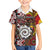 Personalised Aotearoa and Australia Together Hawaiian Shirt Koru and Kangaroo - Taniko with Aboriginal Motif