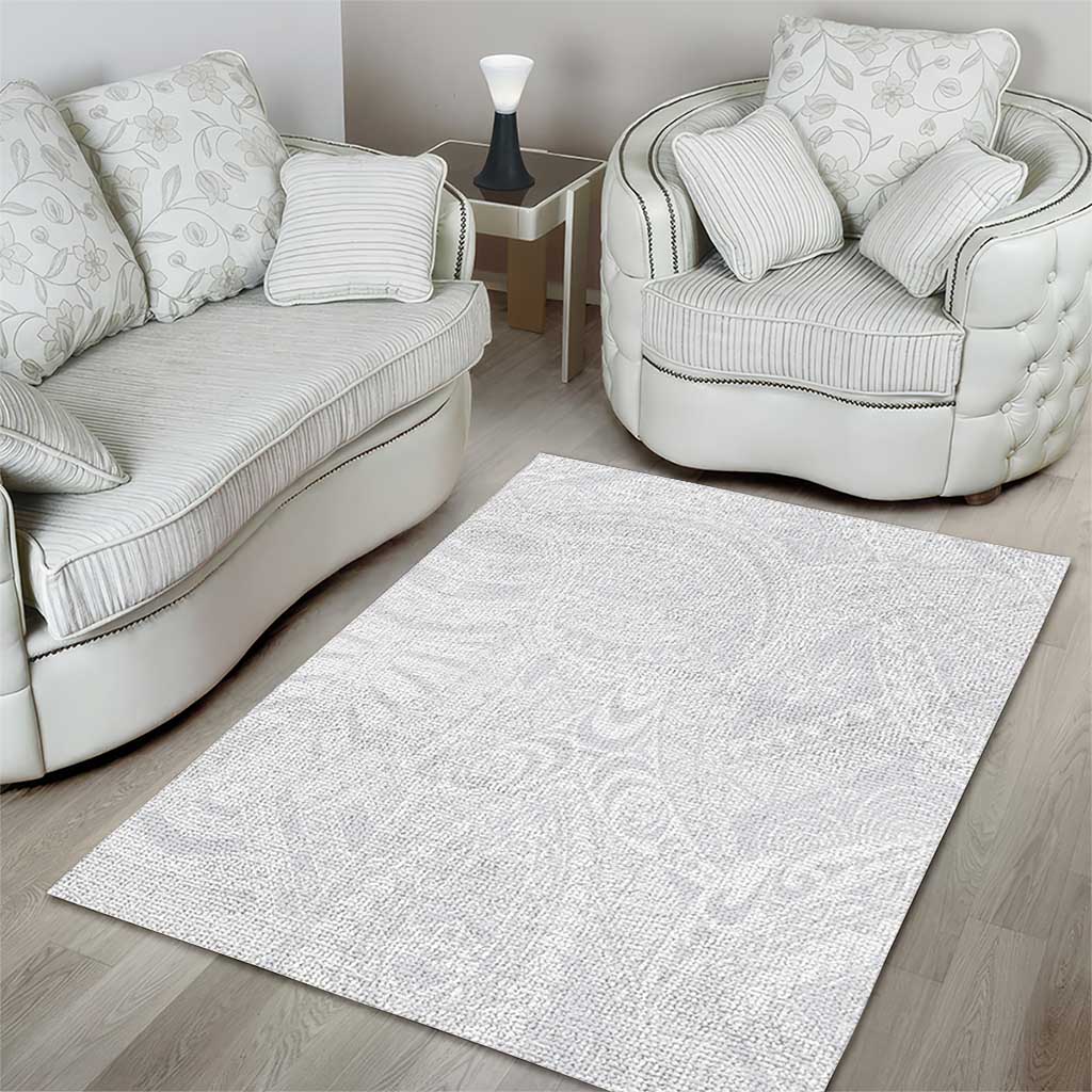 Lotu Tamaiti Samoan Art Tattoo Polynesian Pattern Area Rug