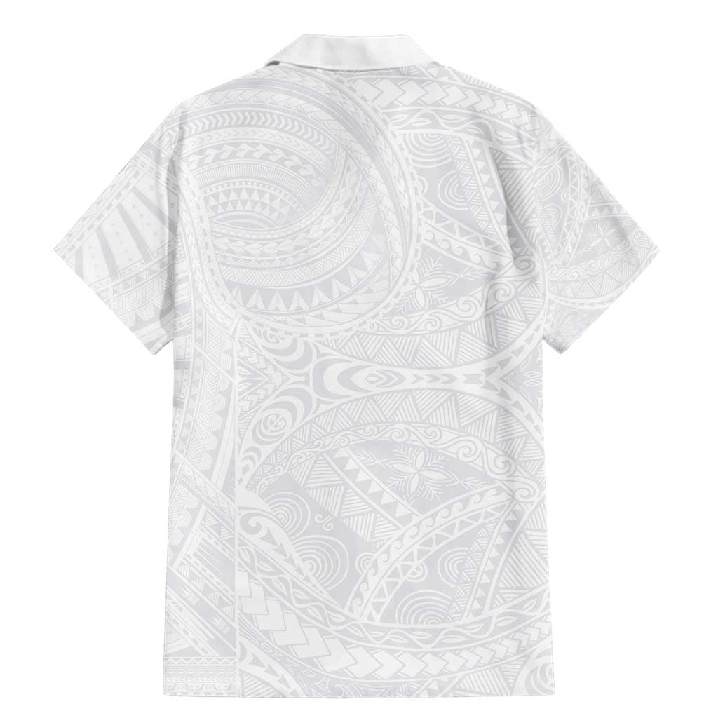 Lotu Tamaiti Samoan Art Tattoo Polynesian Pattern Family Matching Mermaid Dress and Hawaiian Shirt LT03 - Polynesian Pride
