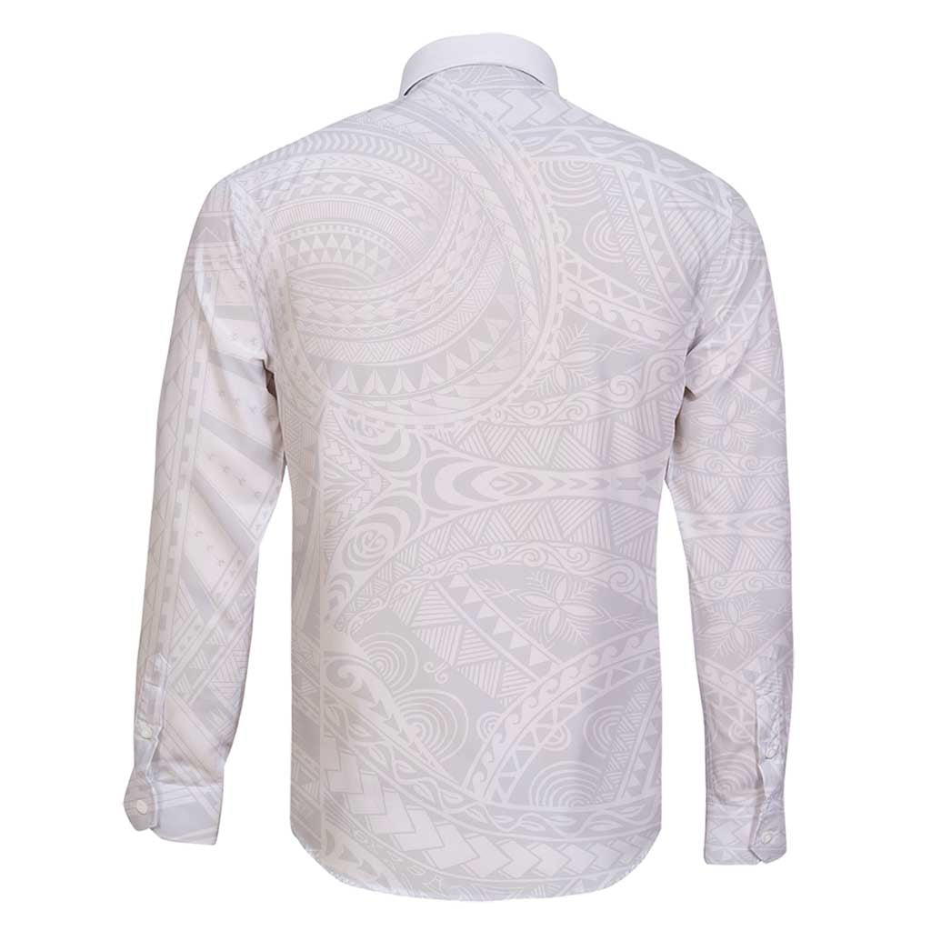 Lotu Tamaiti Samoan Art Tattoo Polynesian Pattern Family Matching Mermaid Dress and Hawaiian Shirt LT03 - Polynesian Pride