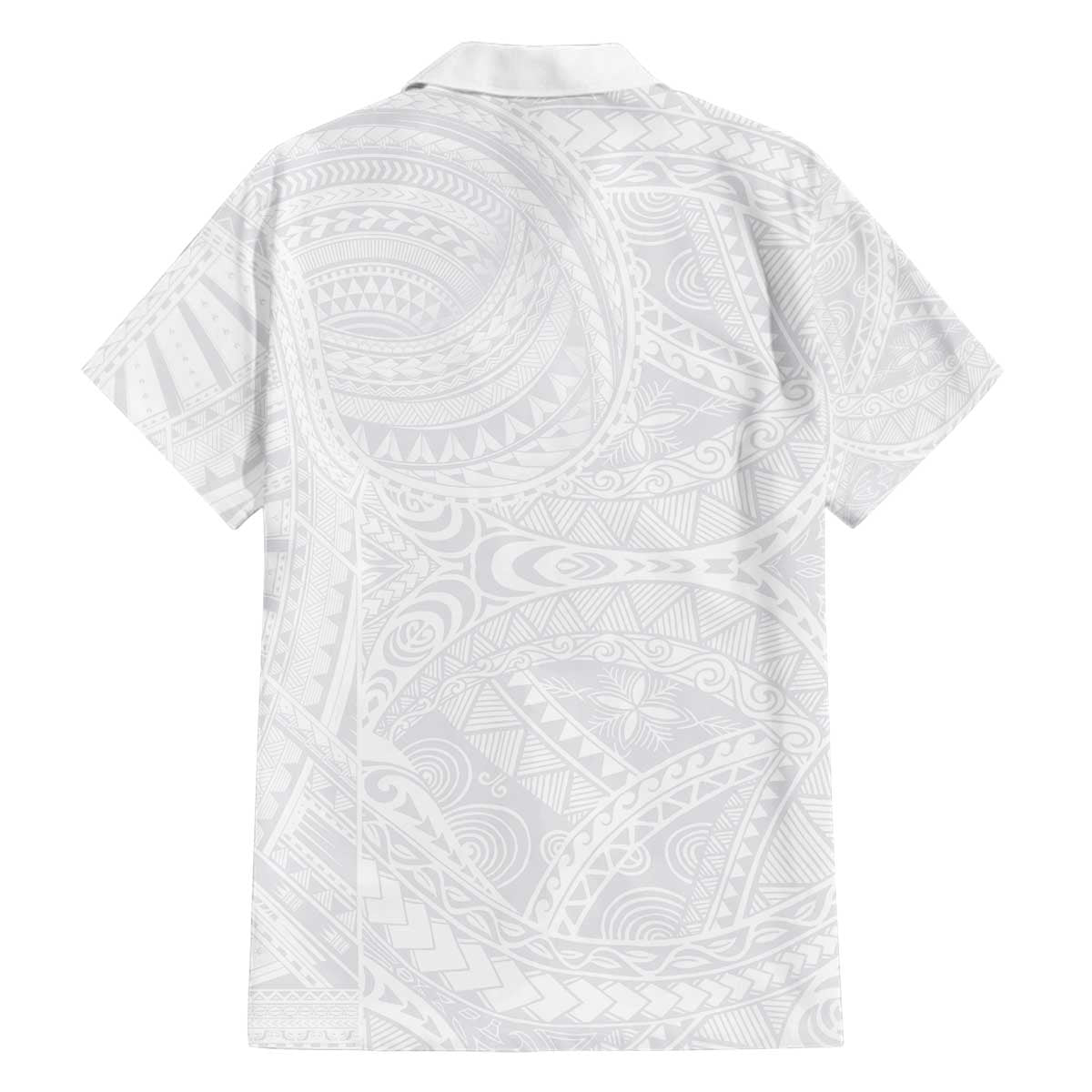Lotu Tamaiti Samoan Art Tattoo Polynesian Pattern Family Matching Off The Shoulder Long Sleeve Dress and Hawaiian Shirt LT03 - Polynesian Pride