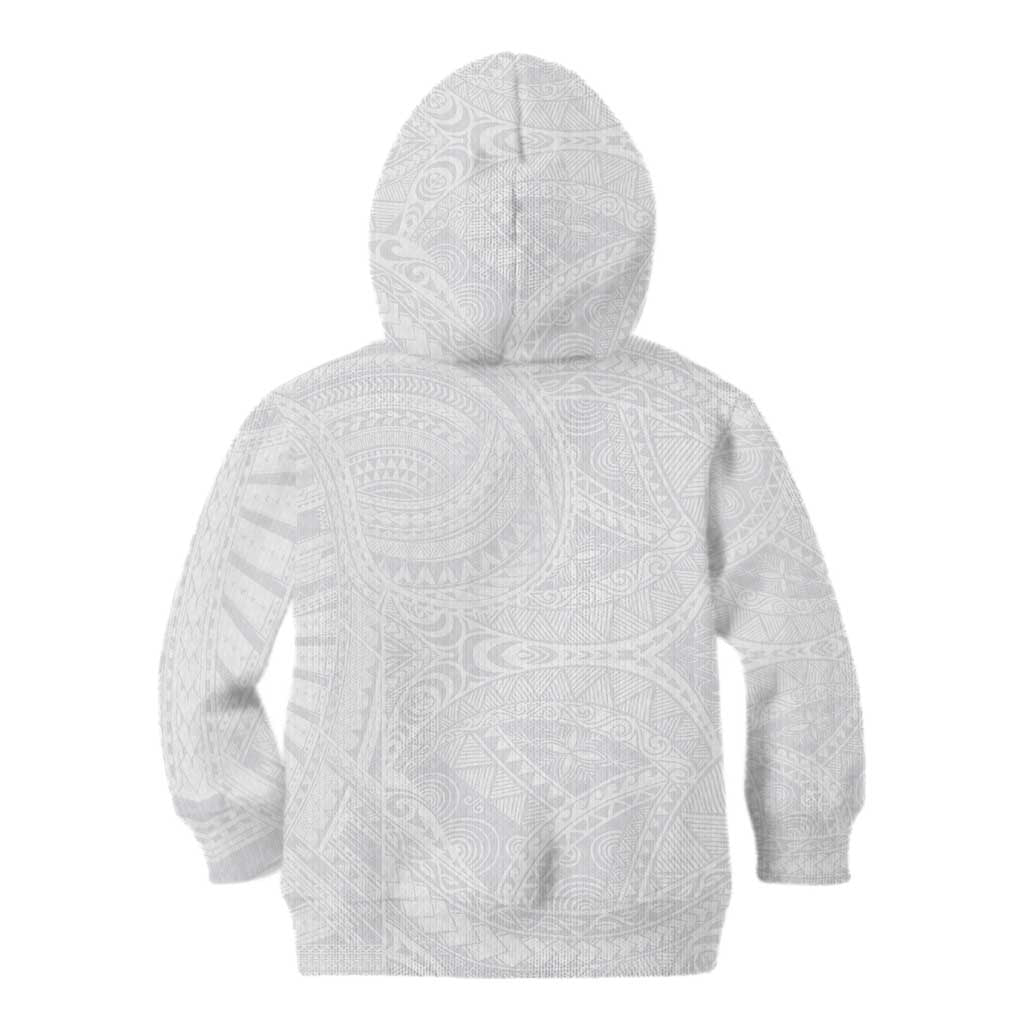 Lotu Tamaiti Samoan Art Tattoo Polynesian Pattern Kid Hoodie