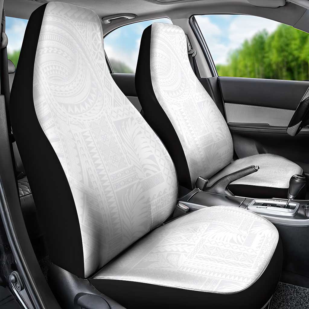 Lotu Tamaiti Samoan Art Tattoo Siapo Pattern Car Seat Cover
