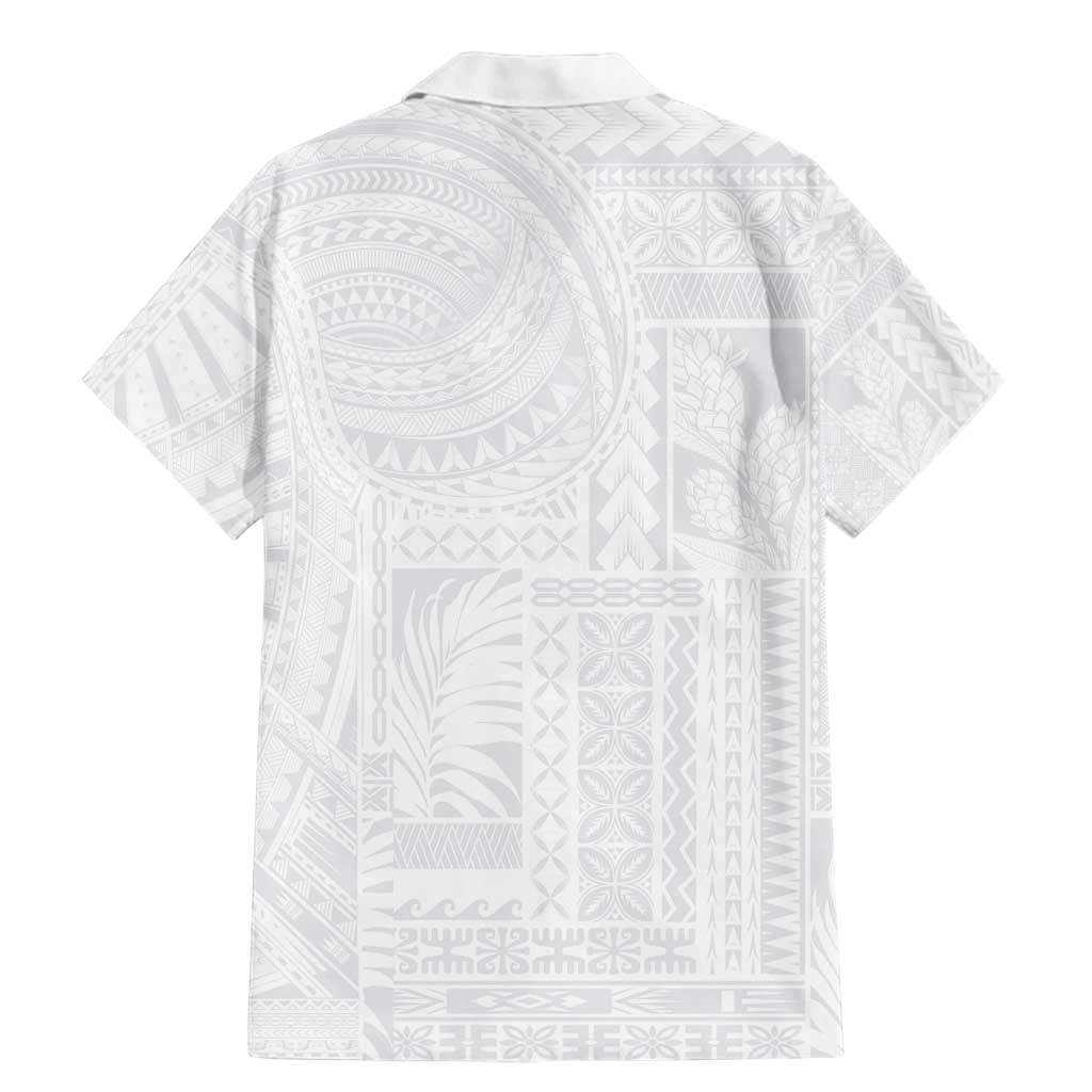 Lotu Tamaiti Samoan Art Tattoo Siapo Pattern Family Matching Mermaid Dress and Hawaiian Shirt LT03 - Polynesian Pride