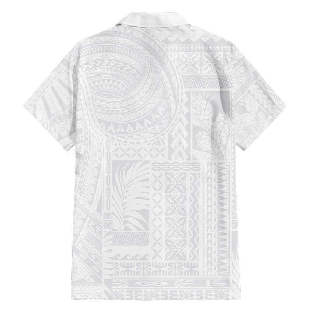 Lotu Tamaiti Samoan Art Tattoo Siapo Pattern Family Matching Summer Maxi Dress and Hawaiian Shirt LT03 - Polynesian Pride