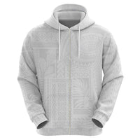 Lotu Tamaiti Samoan Art Tattoo Siapo Pattern Zip Hoodie