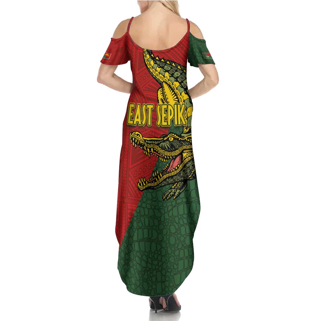 Sepik River Crocodile & Arts Festival Melanesian Pattern Family Matching Summer Maxi Dress and Hawaiian Shirt LT03 - Polynesian Pride