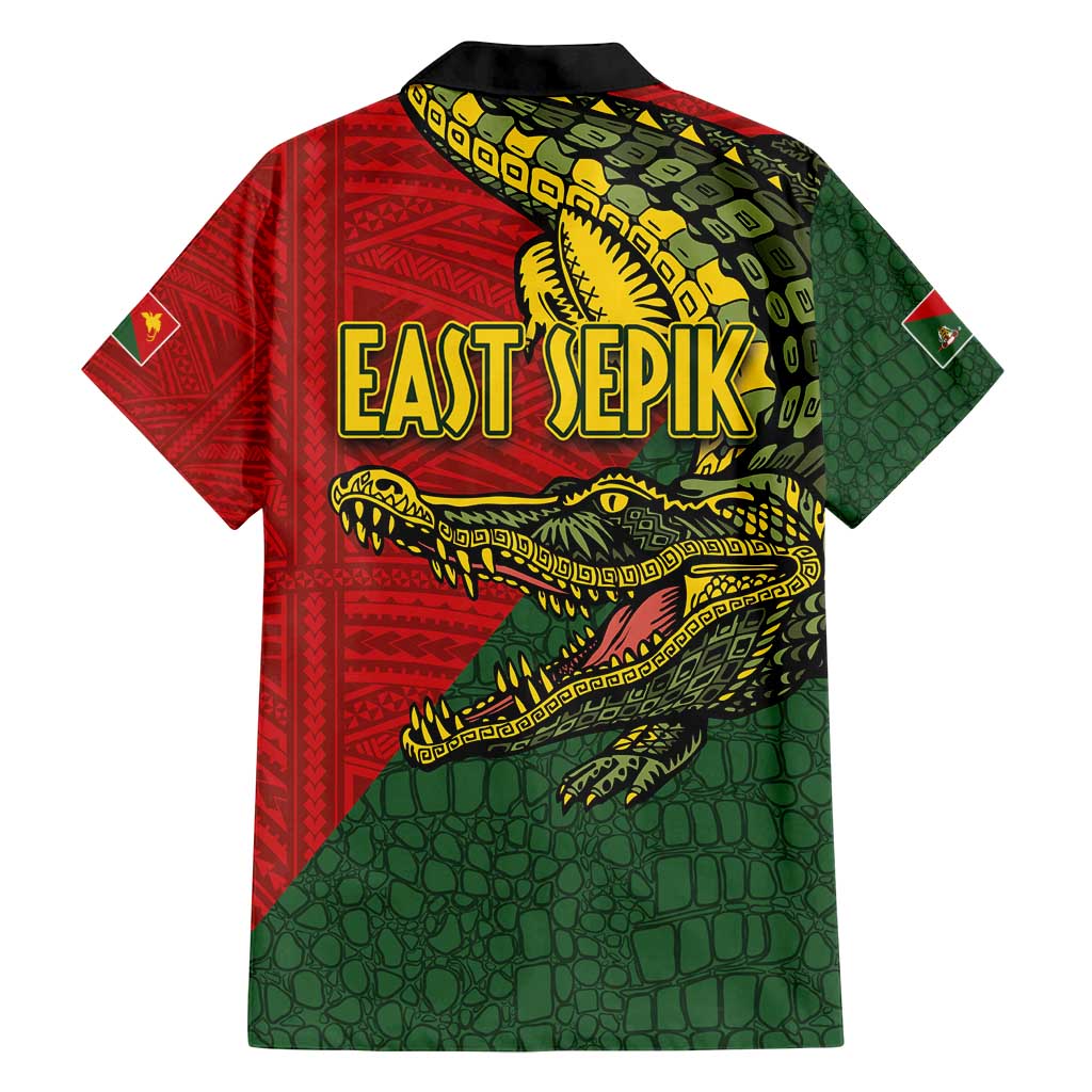 Sepik River Crocodile & Arts Festival Melanesian Pattern Family Matching Tank Maxi Dress and Hawaiian Shirt LT03 - Polynesian Pride
