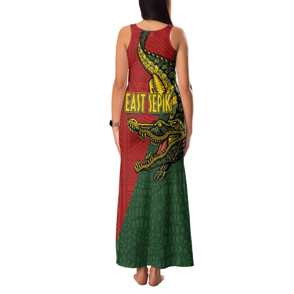 Sepik River Crocodile & Arts Festival Melanesian Pattern Family Matching Tank Maxi Dress and Hawaiian Shirt LT03 - Polynesian Pride