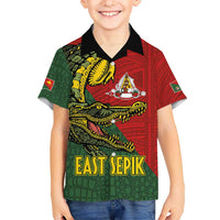 Sepik River Crocodile & Arts Festival Melanesian Pattern Hawaiian Shirt