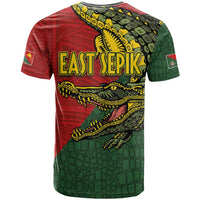 Sepik River Crocodile & Arts Festival Melanesian Pattern T Shirt