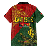 Sepik River Crocodile & Arts Festival Family Matching Off The Shoulder Long Sleeve Dress and Hawaiian Shirt Bird-of-paradise Melanesian Tattoo LT03 - Polynesian Pride