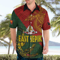 Sepik River Crocodile & Arts Festival Hawaiian Shirt Bird-of-paradise Melanesian Tattoo LT03 - Polynesian Pride