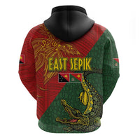 Sepik River Crocodile & Arts Festival Hoodie Bird-of-paradise Melanesian Tattoo LT03 - Polynesian Pride