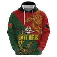 Sepik River Crocodile & Arts Festival Hoodie Bird-of-paradise Melanesian Tattoo LT03 - Polynesian Pride