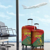 Sepik River Crocodile & Arts Festival Luggage Cover Bird-of-paradise Melanesian Tattoo LT03 - Polynesian Pride