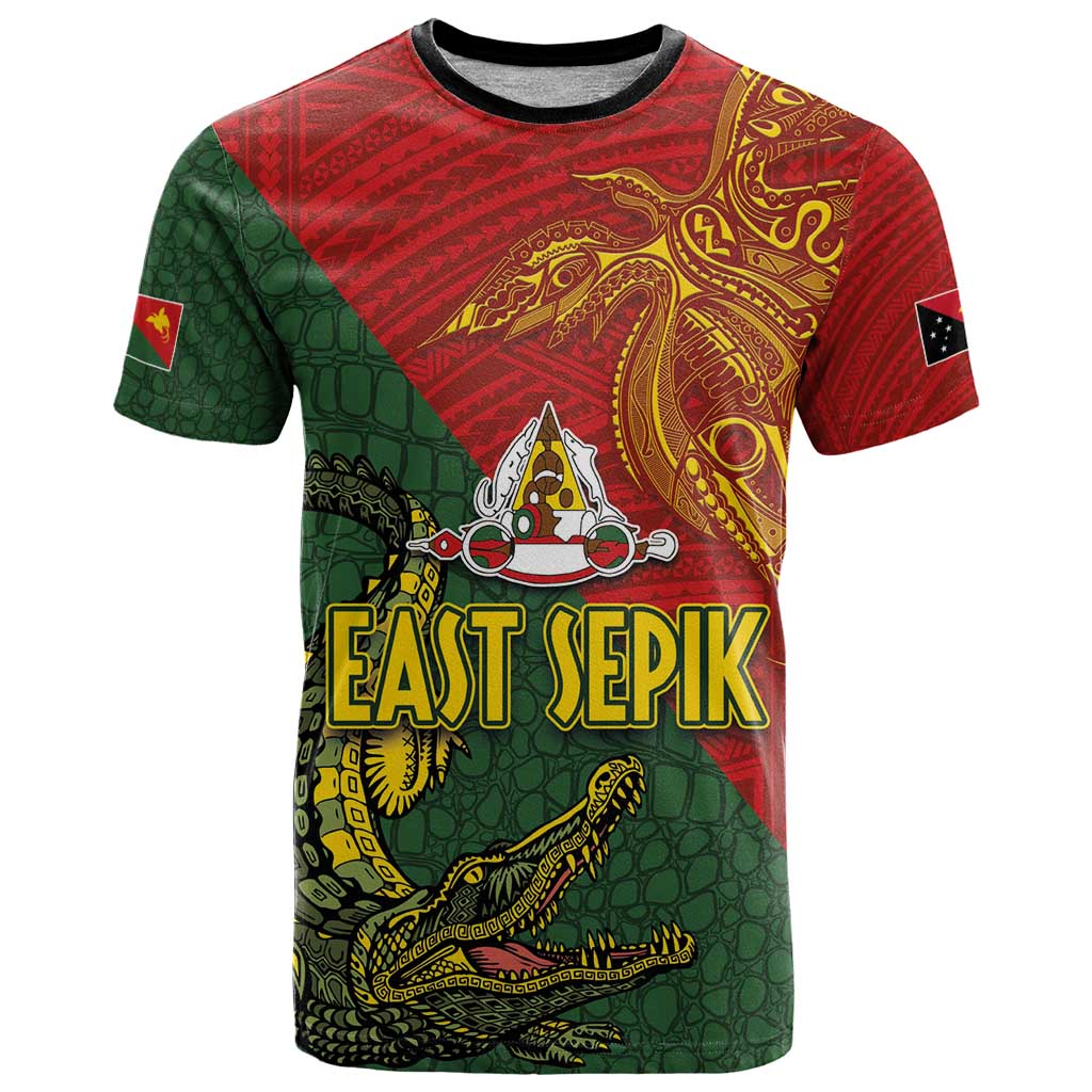 Sepik River Crocodile & Arts Festival T Shirt Bird-of-paradise Melanesian Tattoo