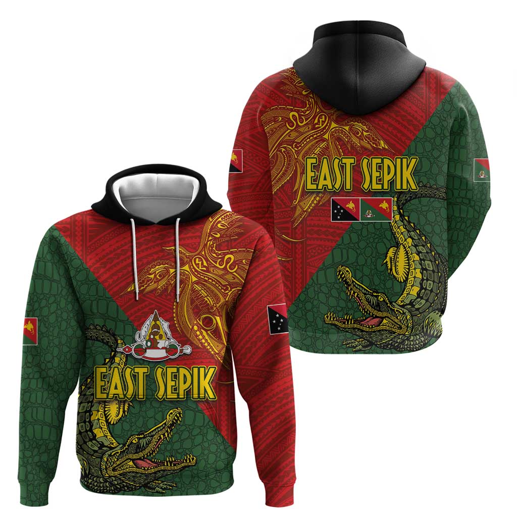 Sepik River Crocodile & Arts Festival Zip Hoodie Bird-of-paradise Melanesian Tattoo LT03 - Polynesian Pride
