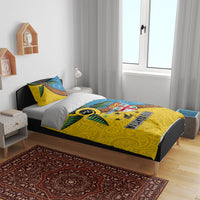 Malampa Fiji Day Bedding Set Tapa and Melanesian Patterns with Coat of Arms LT03 - Polynesian Pride