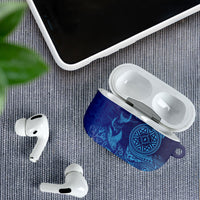 Fijian Tribal Manta Ray AirPods Case Masi Motif with Coral Reef Ocean Vibe LT03 - Polynesian Pride