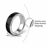 Traditional Polynesian Maori Tattoo Black Color Classic Ring - Polynesian Pride