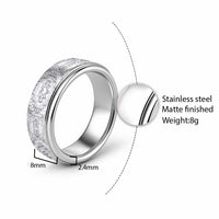 Traditional Samoa Maori Ornament Style White Art Classic Ring LT03 - Polynesian Pride