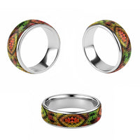 Traditional Samoa Maori Ornament Style Reggae Art Classic Ring LT03 - Polynesian Pride