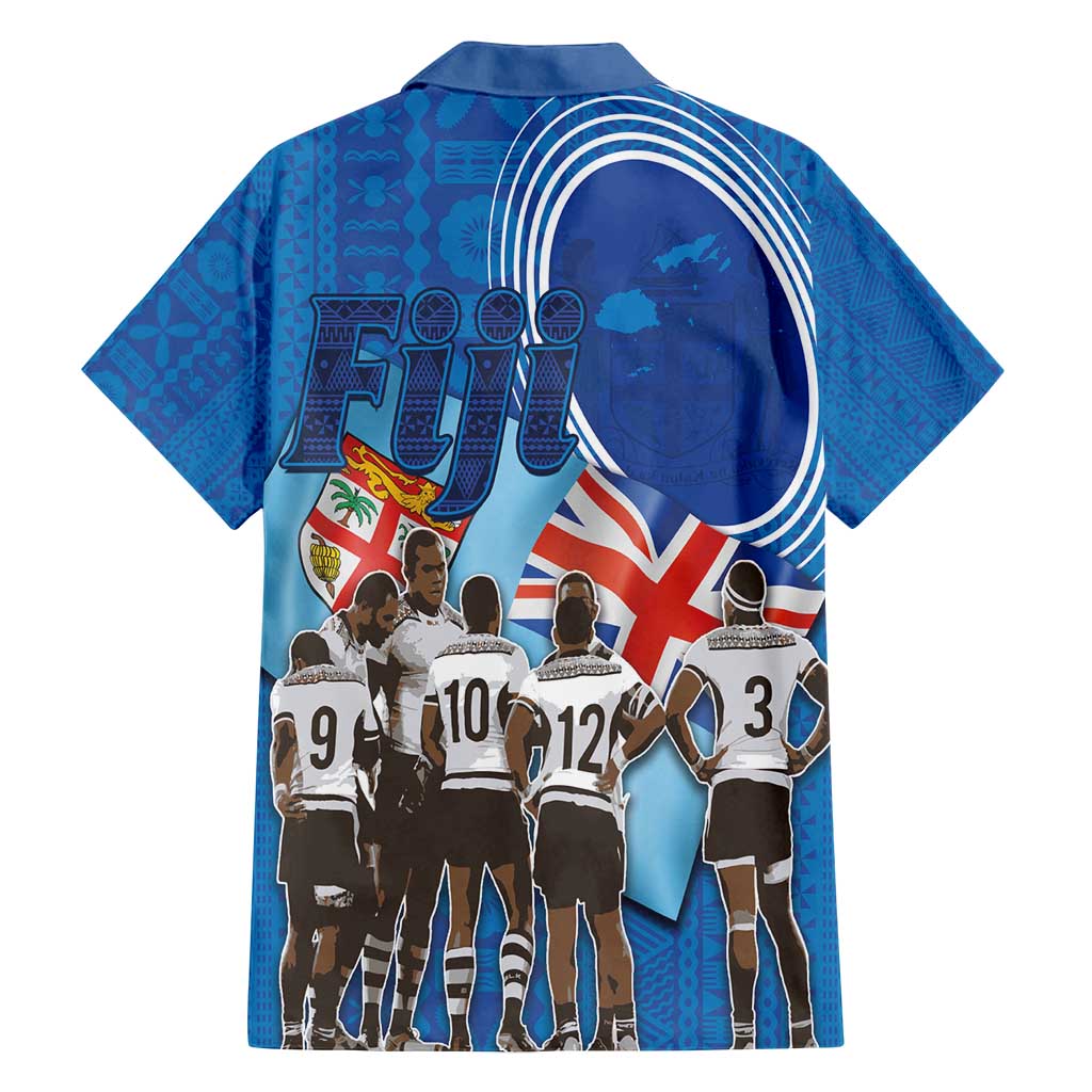 Fiji Rugby Sevens Family Matching Long Sleeve Bodycon Dress and Hawaiian Shirt Commemorate Gold Medal - Rio de Janeiro 2016 LT03 - Polynesian Pride