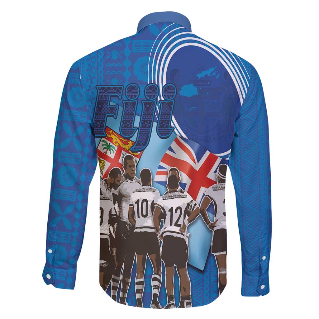Fiji Rugby Sevens Family Matching Off Shoulder Short Dress and Hawaiian Shirt Commemorate Gold Medal - Rio de Janeiro 2016 LT03 - Polynesian Pride