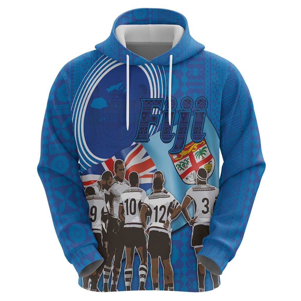 Fiji Rugby Sevens Hoodie Commemorate Gold Medal - Rio de Janeiro 2016