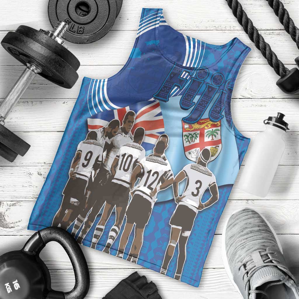 Fiji Rugby Sevens Men Tank Top Commemorate Gold Medal - Rio de Janeiro 2016