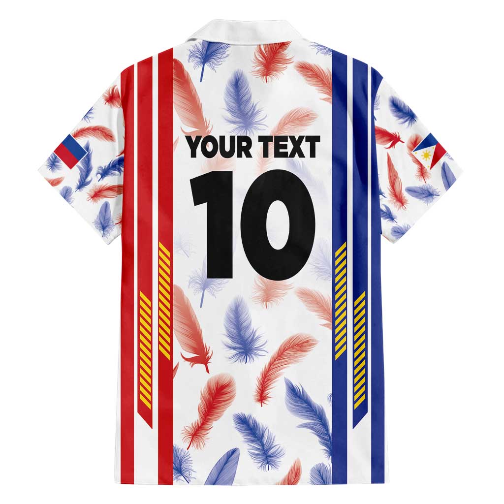 Custom Philippines Champions Football Jersey Family Matching Tank Maxi Dress and Hawaiian Shirt LT03 - Polynesian Pride
