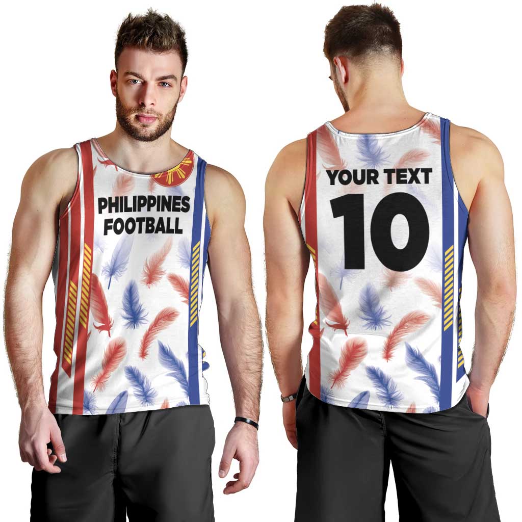 Custom Philippines Champions Football Jersey Men Tank Top
