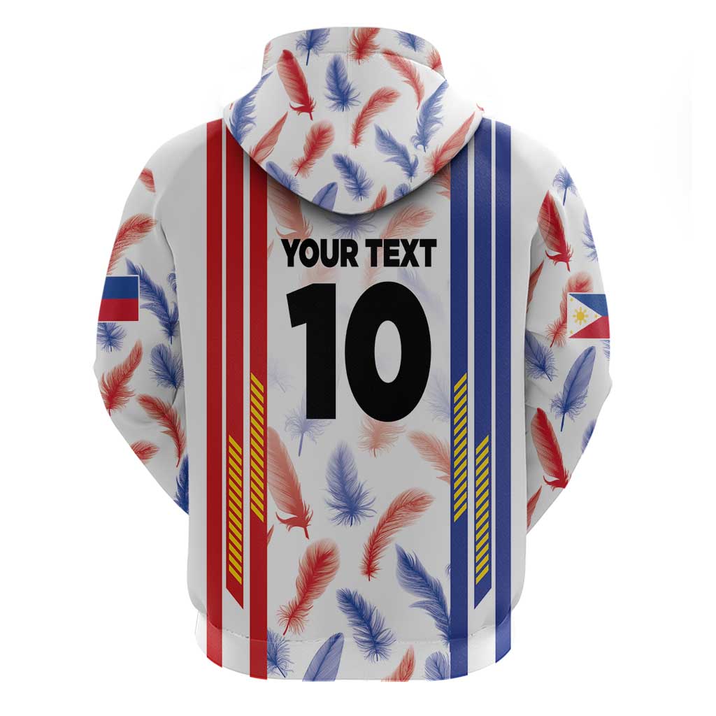 Custom Philippines Champions Football Jersey Zip Hoodie