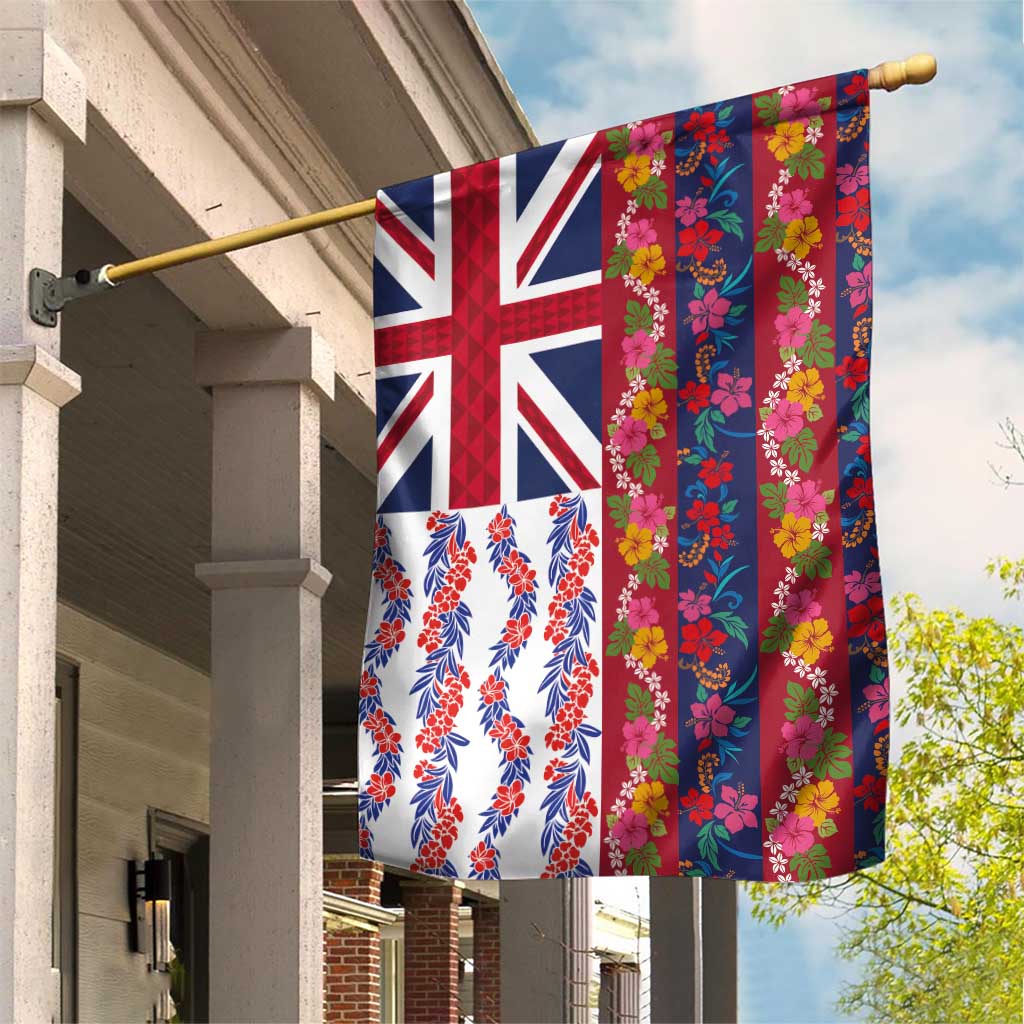 Hawaiian Lei Garden Flag National Flag Striped Style